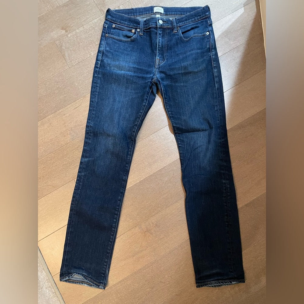 J. Crew 484 slim mid blue jeans